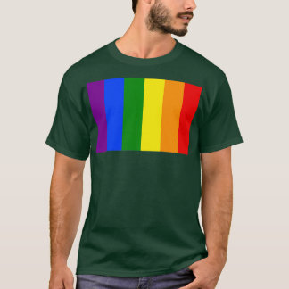 Camiseta Rayas arco iris verticales