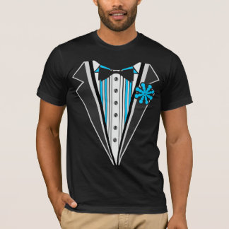 Camiseta Rayas azules de Tuxedo