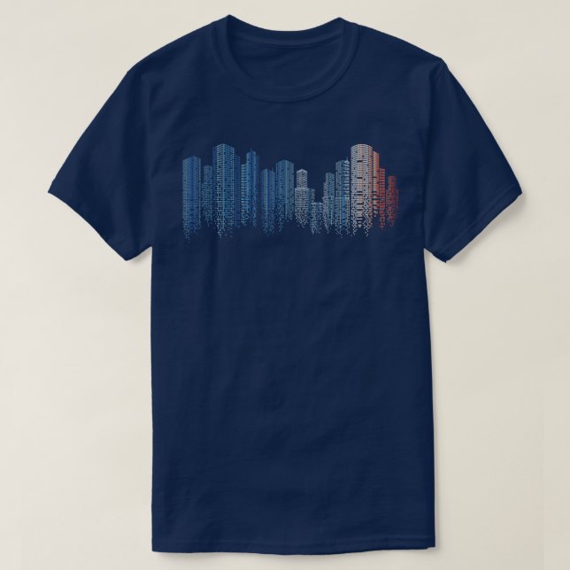 Camiseta Rayas de calentamiento del clima (Diseño del anverso)
