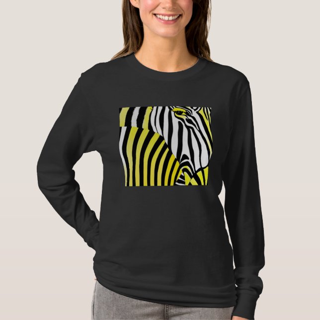 Camiseta Rayas de cebra (Anverso)