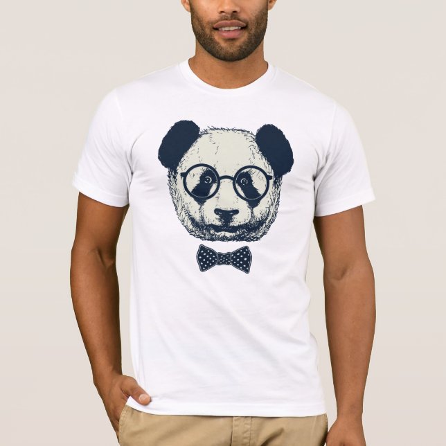 Camiseta Rayas de la panda (Anverso)