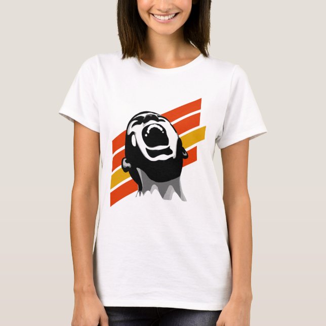 Camiseta Rayas del grito (Anverso)