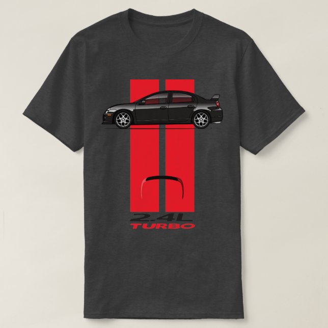 Camiseta Rayas Rojo negro (Diseño del anverso)