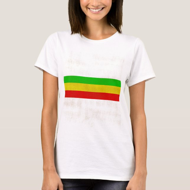 Camiseta Rayas sucias de Rasta (Anverso)