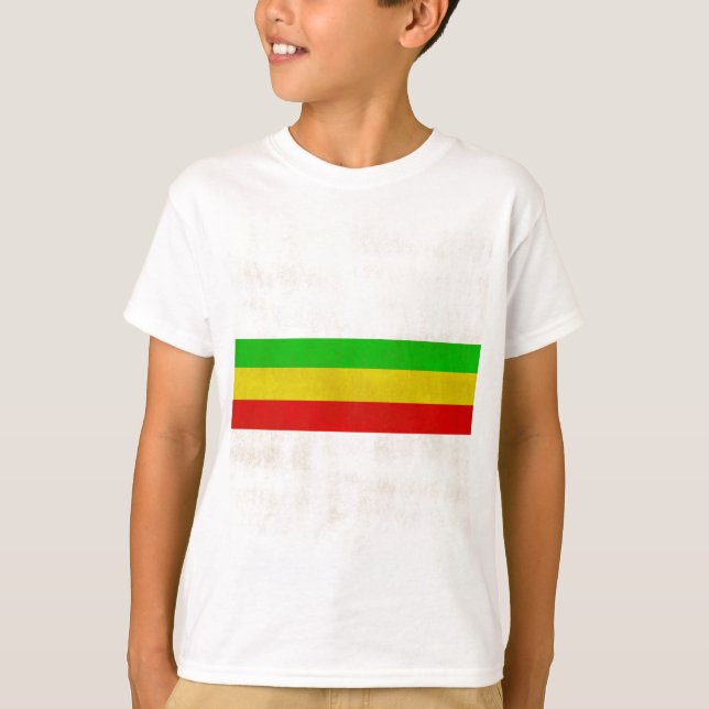 Camiseta Rayas sucias de Rasta (Anverso)