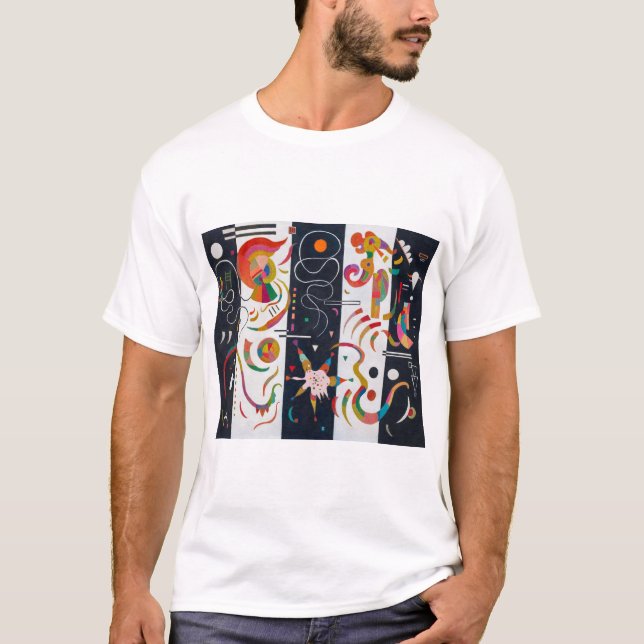 Camiseta Rayas, Wassily Kandinsky (Anverso)