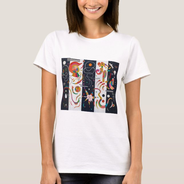 Camiseta Rayas, Wassily Kandinsky (Anverso)