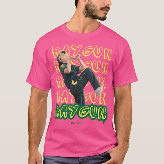 Camiseta Raygun Rachel Gunn Rompiendo los Juegos Olímpicos  (Anverso)
