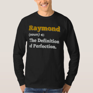 Camiseta Raymond Gift Nombre de cumpleaños personalizado De