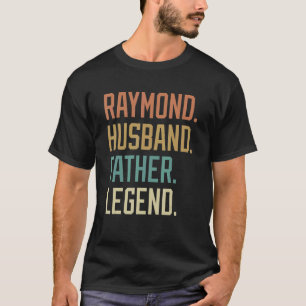 Camiseta Raymond Husband padre legendó el retro del Día del