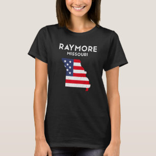 Camiseta Raymore Misuri Estados Unidos Viaja Misuri