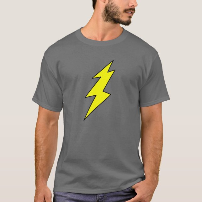 Camiseta rayo (Anverso)