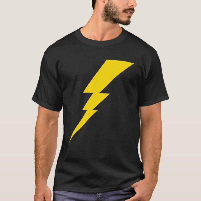 Camiseta Rayo amarillo (Anverso)
