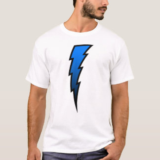 Camiseta Rayo azul