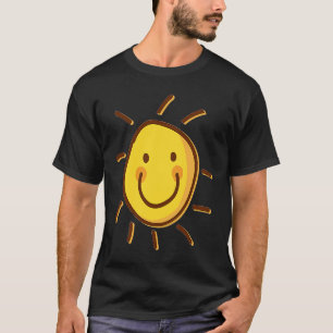 Camiseta Rayo De Sol Mano Cuta De Mano Derramada Prefecto D