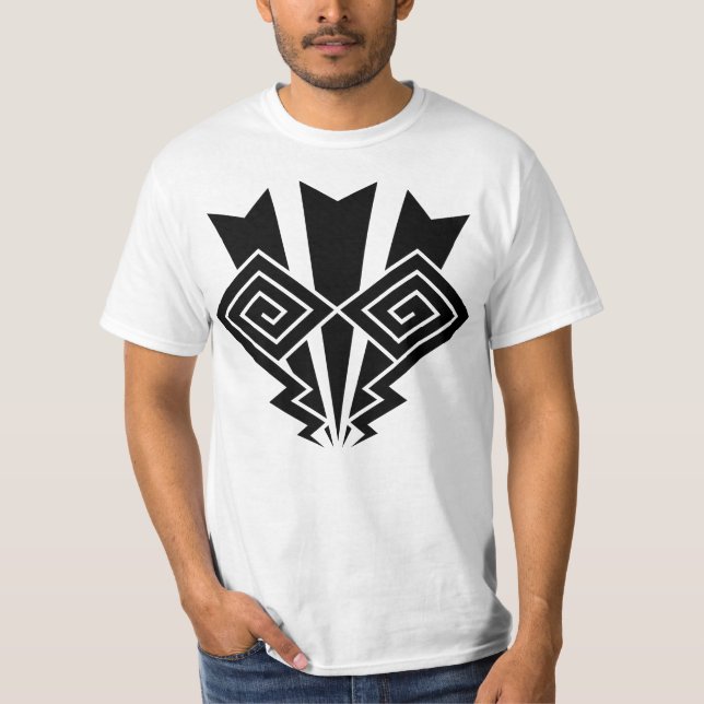 Camiseta Rayo delgado (Anverso)