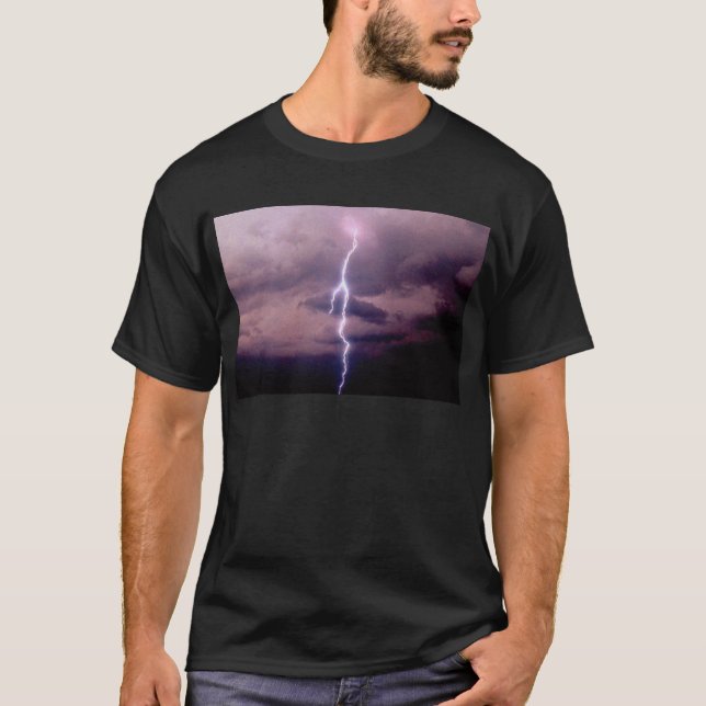 Camiseta Rayo durante tempestad de truenos (Anverso)