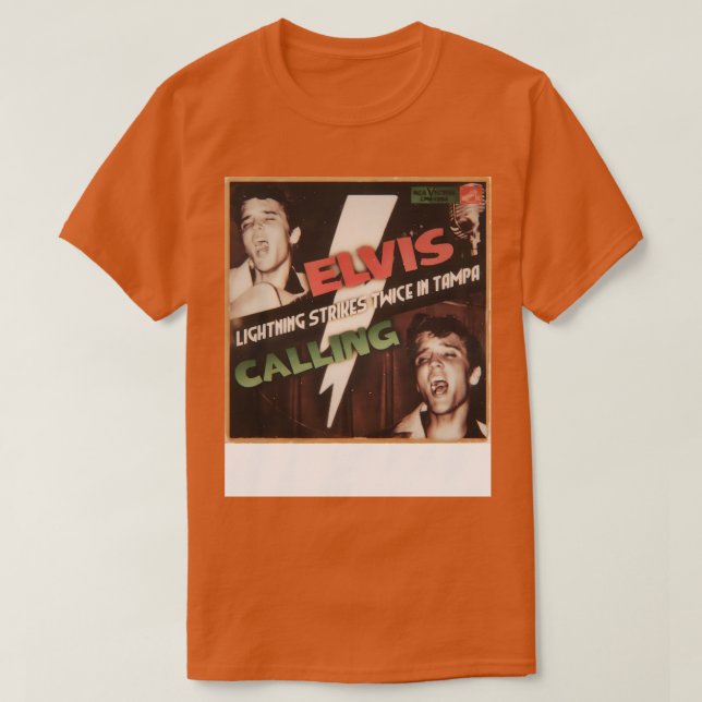 Camiseta Rayo golpea dos veces TShirt (Diseño del anverso)