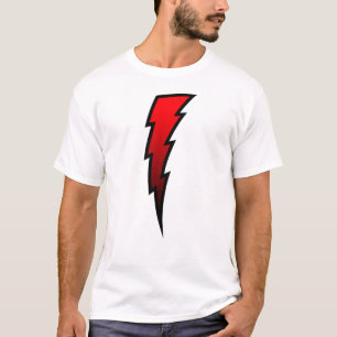 Camiseta Rayo rojo