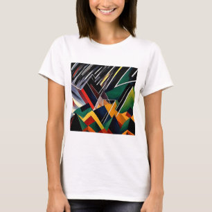Camiseta Rayo sobre los picos de montaña