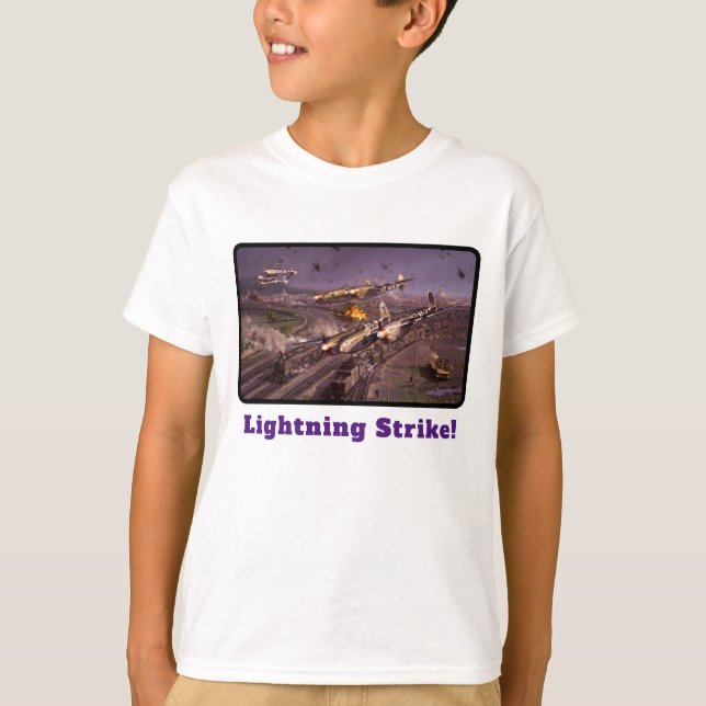 Camiseta ¡Rayo! Trenes de Suministro Alemanes (Anverso)