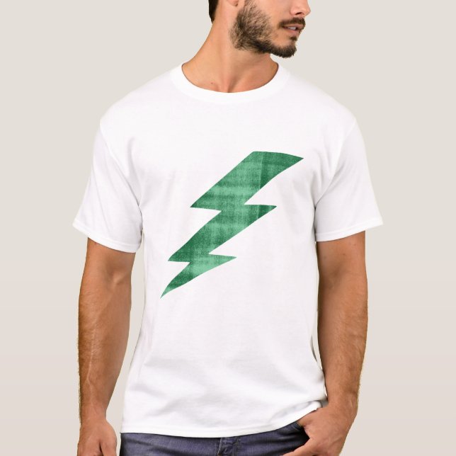 Camiseta Rayo Verde - Thunderbolt Tee (Anverso)