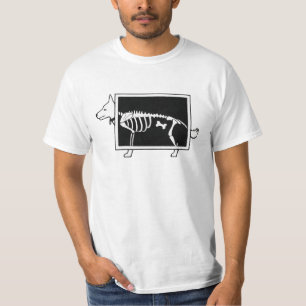 Camiseta Rayo X del perro
