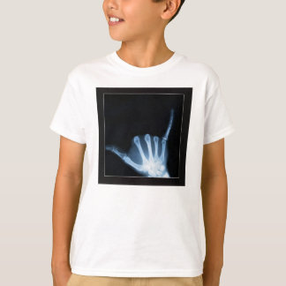 Camiseta Rayo X del Rótulo Shaka (Hoang Loose)
