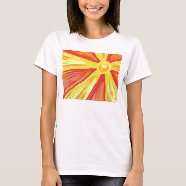 Camiseta Rayos calientes de Sun (Anverso)