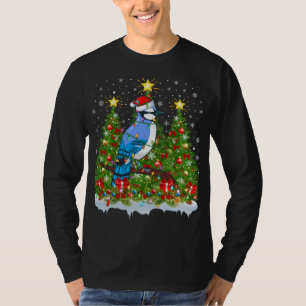 Camiseta Rayos de Navidad de Jay Bird azul frente a los Nav