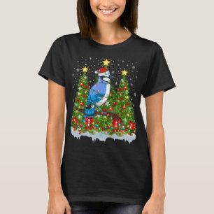 Camiseta Rayos de Navidad de Jay Bird azul frente a los Nav