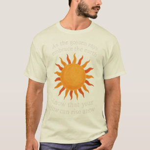 Camiseta Rayos dorados de la renovación