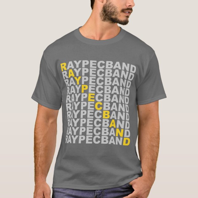 CAMISETA RAYPECBAND (Anverso)