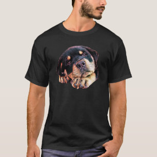 Camiseta Raza alemana canina del perro de Rott del amor