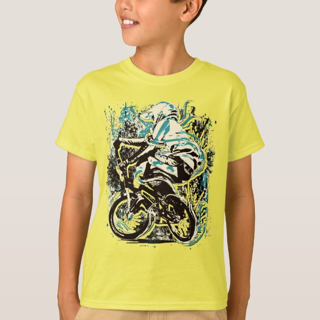 Camiseta Raza Bmx - Carreras BMX (Anverso)