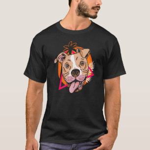 Camiseta Raza de Bulldog de Pit Bull Terrier