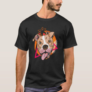 Camiseta Raza de Bulldog de pitón norteamericana de toro de