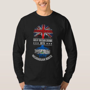 Camiseta Raza de inmigrantes nicaragüenses Gran Bretaña Nic