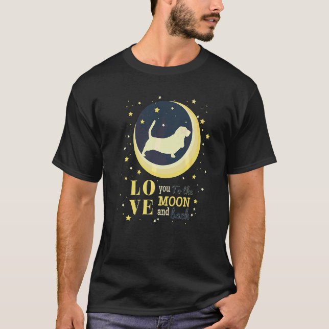 Camiseta Raza de perro Basset Hound  1 (Anverso)
