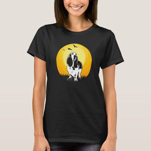 Camiseta Raza de perro Basset Hound  36 (Anverso)