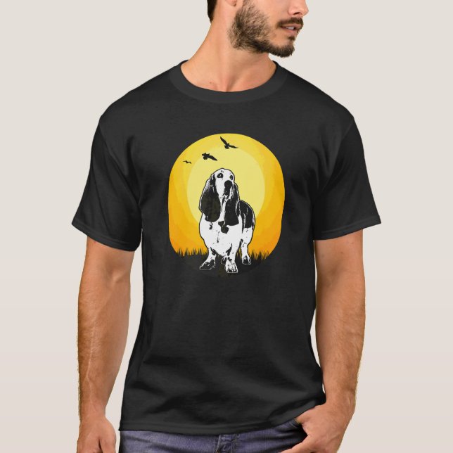 Camiseta Raza de perro Basset Hound  36 (Anverso)