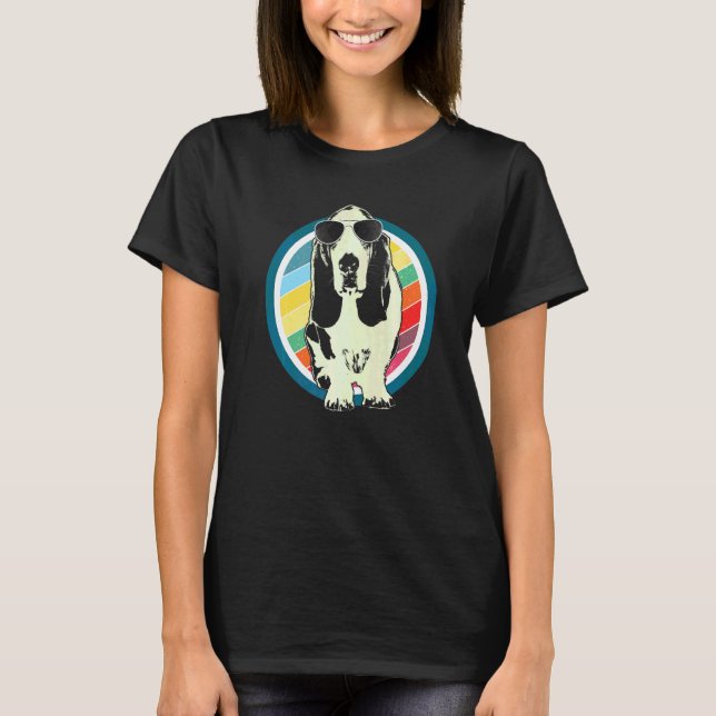 Camiseta Raza de perro Basset Hound  38 (Anverso)
