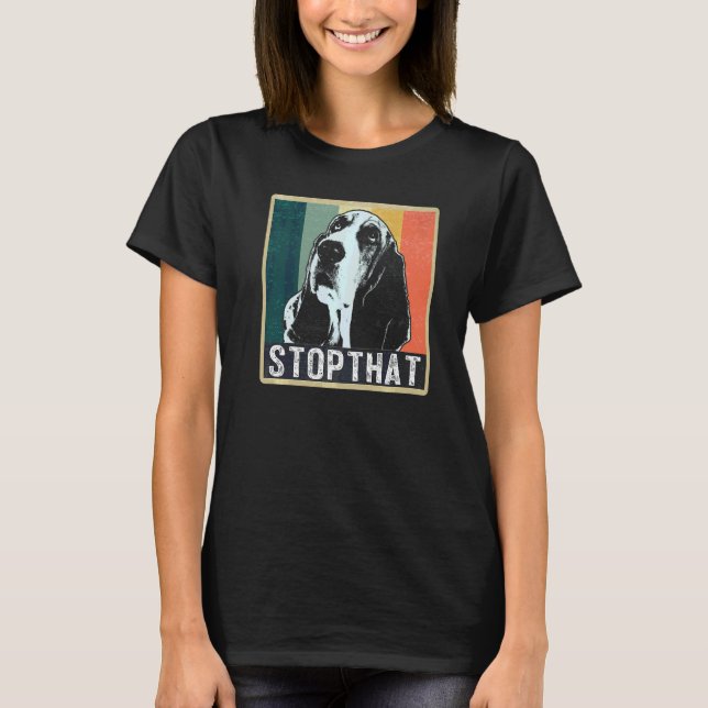Camiseta Raza de perro Basset Hound  46 (Anverso)