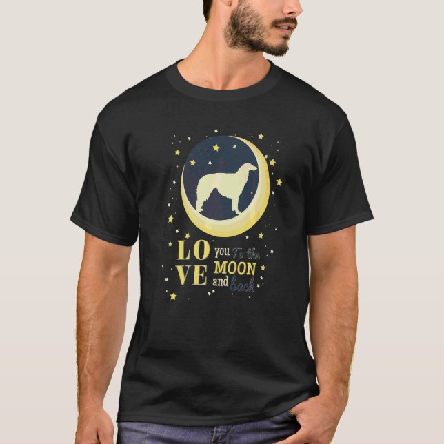 Camiseta Raza de perro Borzoi  1 (Anverso)