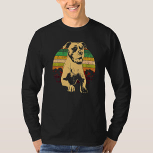 Camiseta Raza de perro Bulldog Blanco Americano del Sur Ant