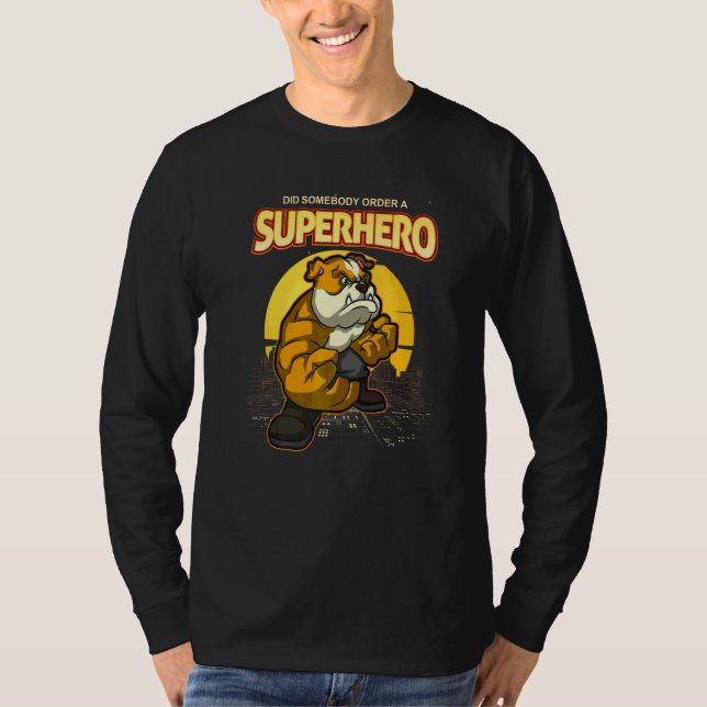 Camiseta Raza de perro Bulldog Inglés Británico  42 (Anverso)