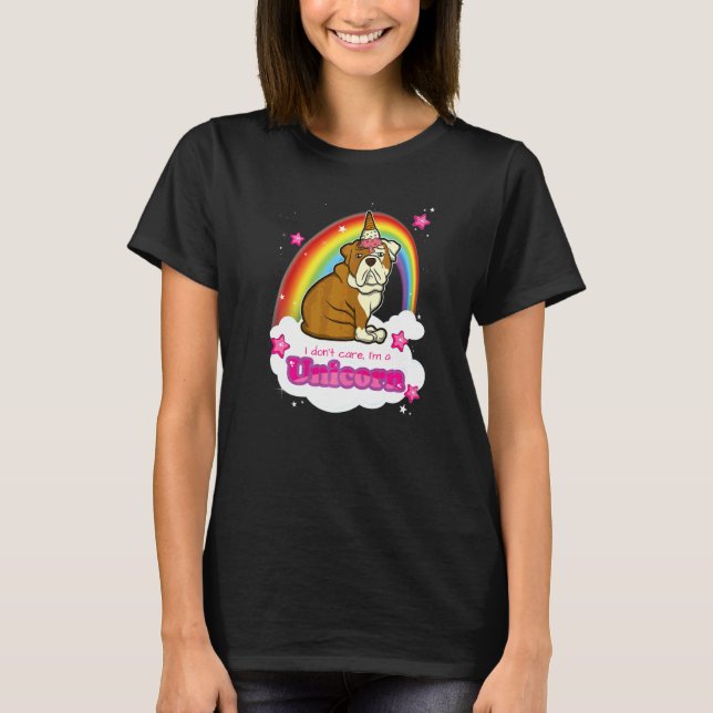 Camiseta Raza de perro Bulldog Inglés Británico  7 (Anverso)