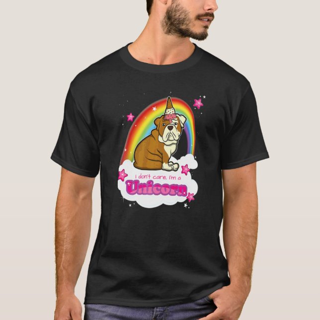 Camiseta Raza de perro Bulldog Inglés Británico  7 (Anverso)