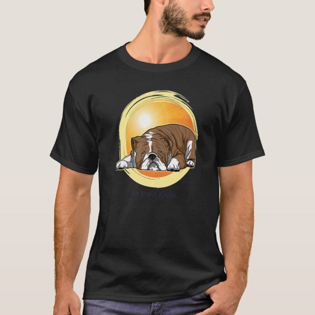 Camiseta Raza de perro Bulldog inglesa 12 (Anverso)