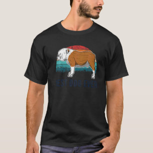 Camiseta Raza de perro Bulldog inglesa 141